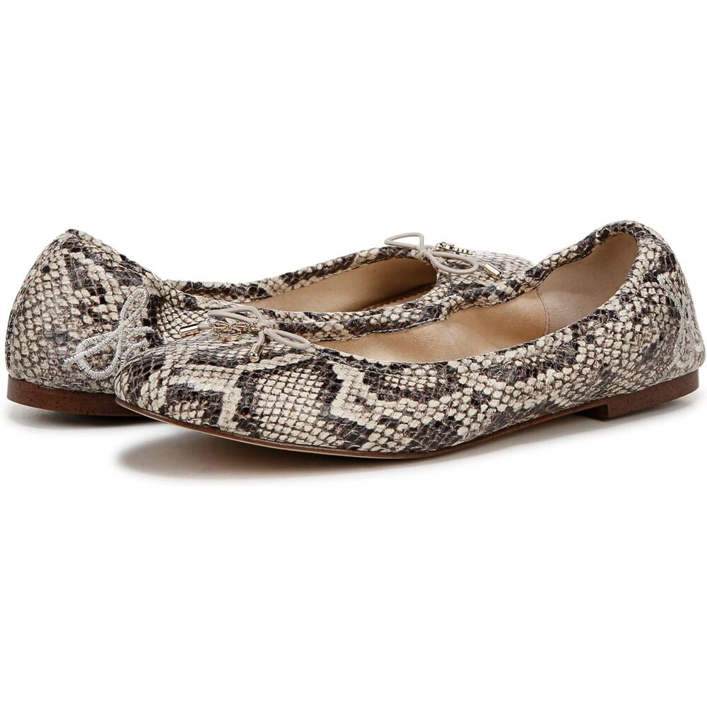 Sam Edelman Felicia Women's Flat Shoes Roccia Python : 7.5 M